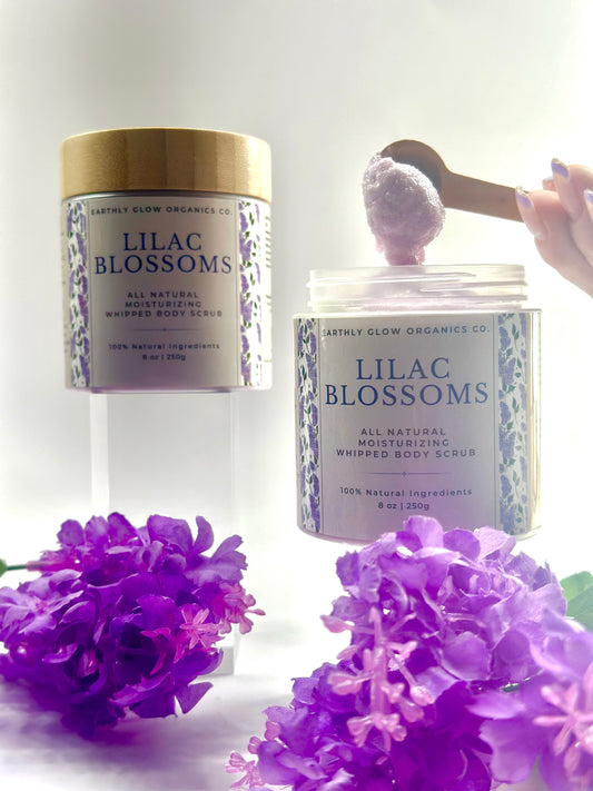 Lilac Blossoms Whipped Foaming Body Scrub